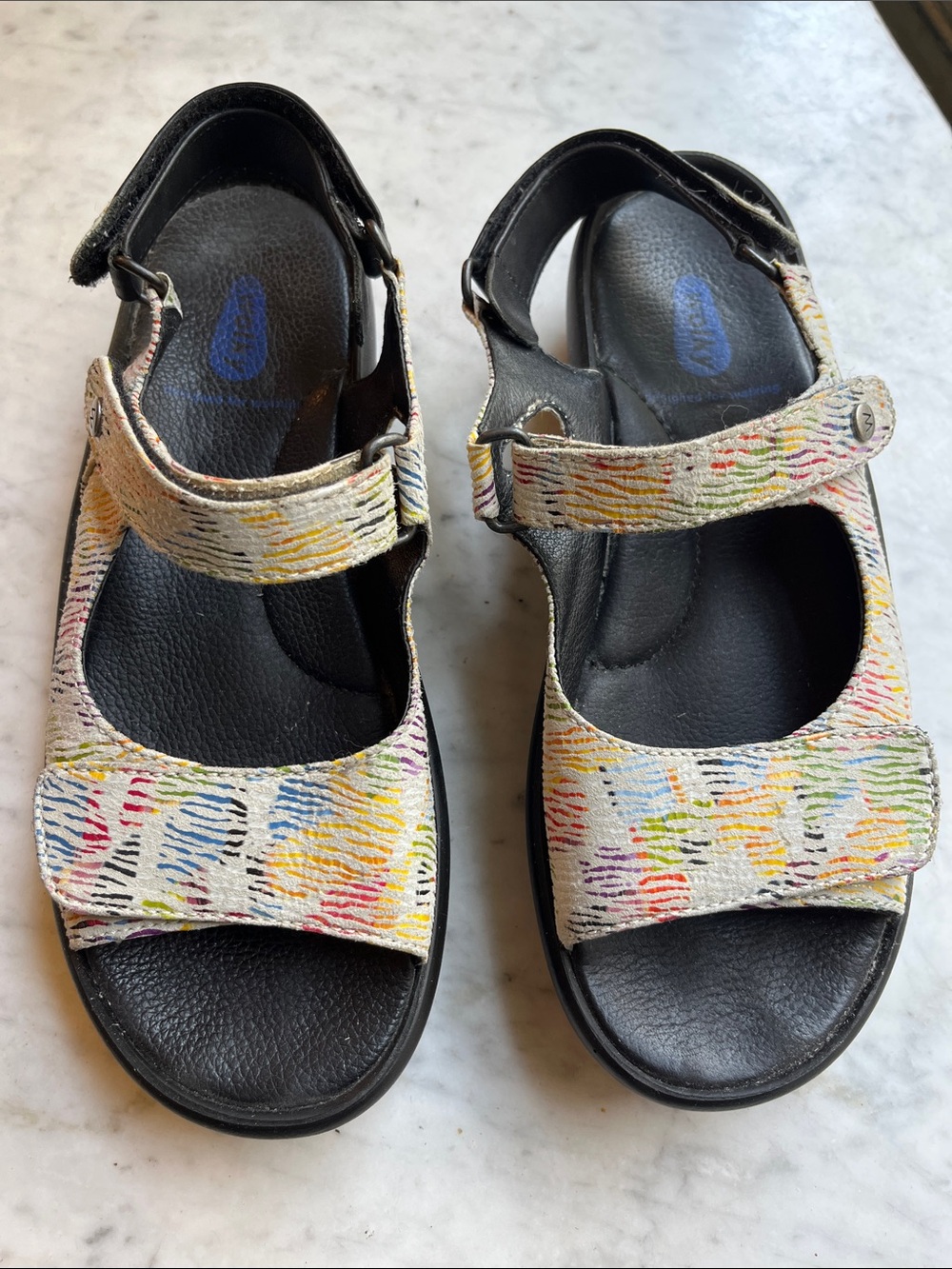 Wolky adjustable sandals size 39